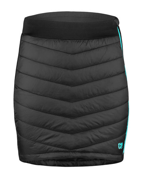 Sportovní zateplená sukně Etape Alaska černá/mint 2212718 25/26