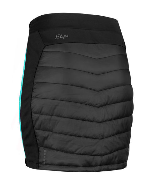 Sportovní zateplená sukně Etape Alaska černá/mint 2212718 25/26