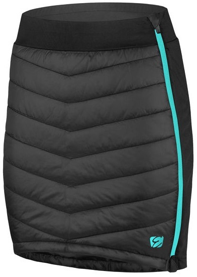 Sportovní zateplená sukně Etape Alaska černá/mint 2212718 25/26