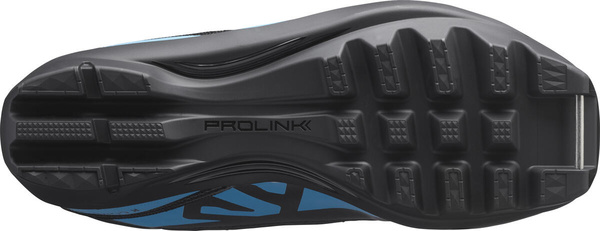 Boty na běžky Salomon R/Combi Prolink JR Junior NNN Black/Process Blue L41514100 24/25