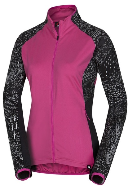 Dámská skialpová outdoorová mikina Northfinder Zliechova MI-46251SKP-278 Black Rose 25/26