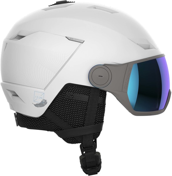 Helma Salomon Icon LT Visor L41199700 White/Universal/Blue 25/26