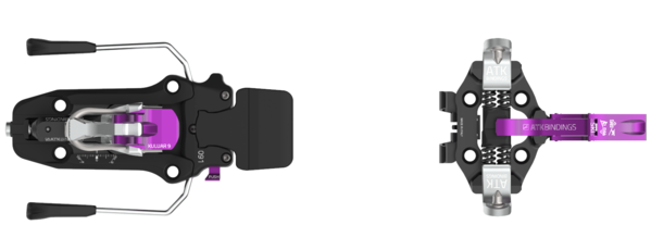 Vázání Skialp ATK Kuluar 9 brake 86 mm Purple KLR9BRP.086 