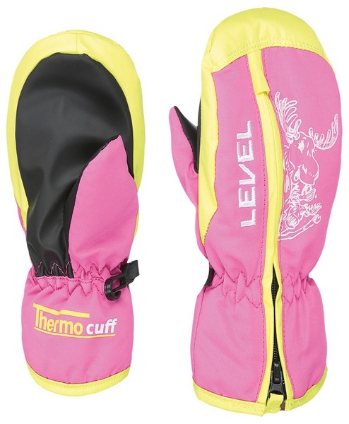 Dětské rukavice Level Dudy Mitt Hot Pink 4182JM.62 25/26