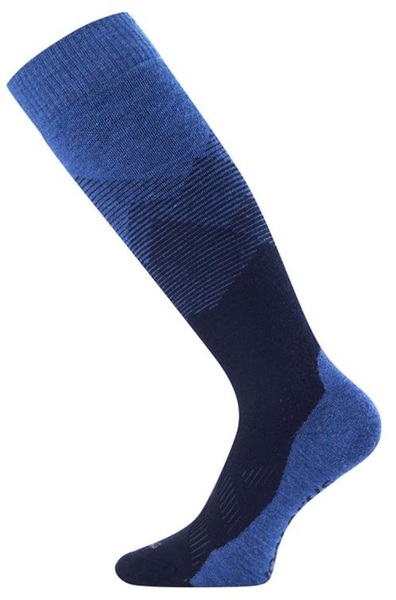 Lasting merino lyžařské podkolenky FWM-595 modré 25/26