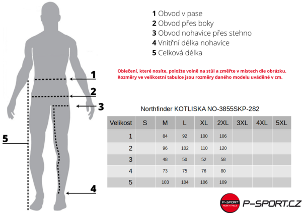 Pánské skialpinistické softshellové kalhoty hybridní Northfinder KOTLISKA NO-3855SKP-282