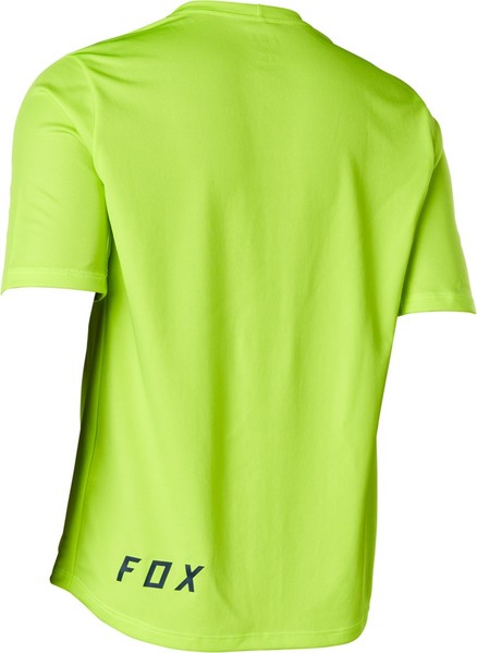 Dětský/Juniorský cyklistický dres FOX Yth Ranger SS Jersey Fluorescent Yellow 29292-130