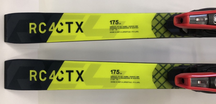 Lyže Fischer RC4 WC CTX MT + PROTECTOR 13 PR (testovací lyže 2367)