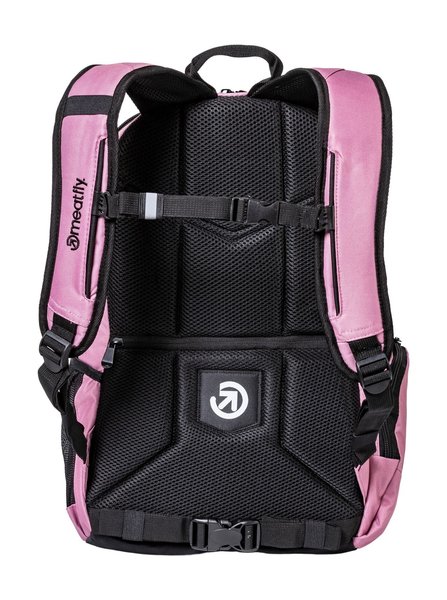 Batoh Meatfly Basejumper, Dusty Rose/Grey, 22 L + penál zdarma 24/25