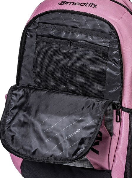 Batoh Meatfly Basejumper, Dusty Rose/Grey, 22 L + penál zdarma 24/25