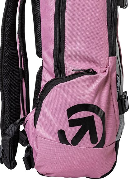 Batoh Meatfly Basejumper, Dusty Rose/Grey, 22 L + penál zdarma 24/25