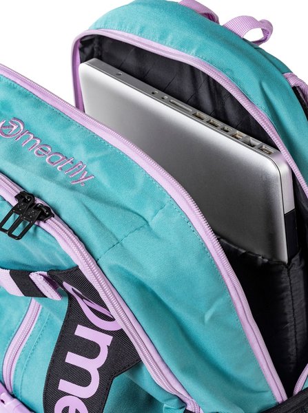Batoh Meatfly Basejumper, Green Moss/Black, 22 L + penál zdarma 24/25