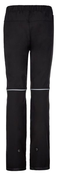 Dětské softshellové outdoorové kalhoty Kilpi RIZO-J černá SJ0405KIBLK