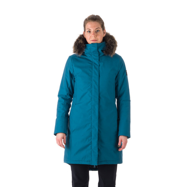 Dámská bunda prodloužená Northfinder XENYIA BU-6071SP-549 Mineral Blue