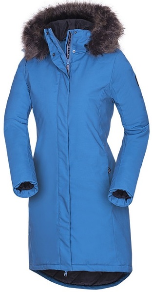 Dámská bunda prodloužená Northfinder XENYIA BU-6071SP-549 Mineral Blue