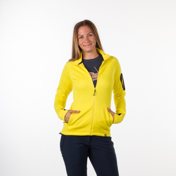 Dámská outdoorová funkční mikina Northfinder Monroe Yellow MI-4720OR-478 25/26