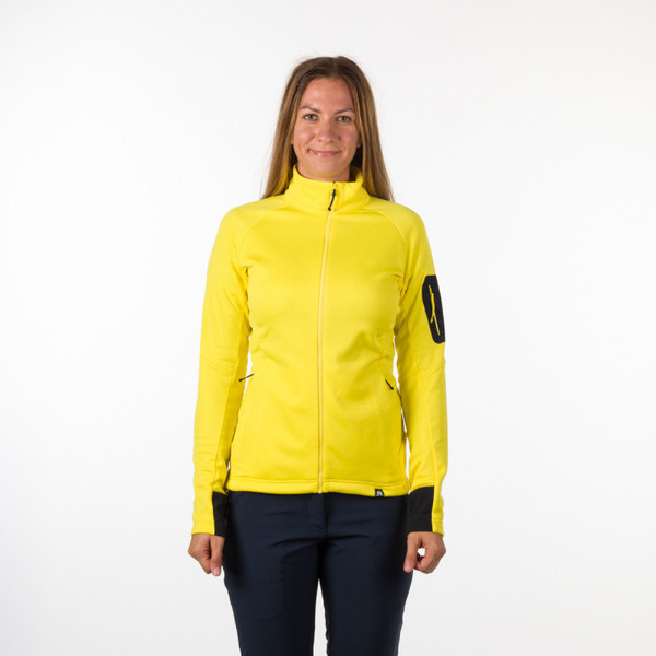 Dámská outdoorová funkční mikina Northfinder Monroe Yellow MI-4720OR-478 25/26