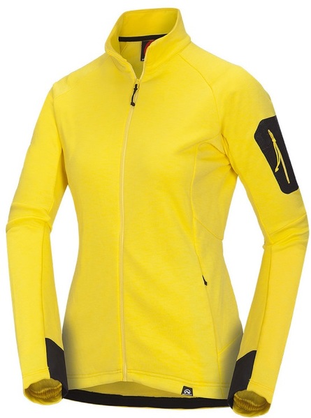 Dámská outdoorová funkční mikina Northfinder Monroe Yellow MI-4720OR-478 25/26