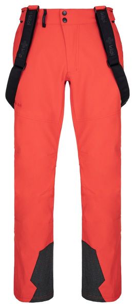Pánské softshellové lyžařské kalhoty Kilpi RHEA-M červená SM0409KIRED 