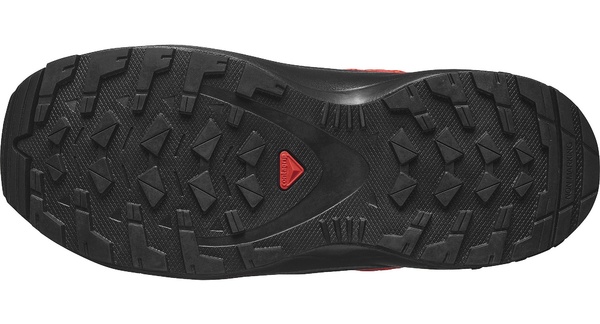 Dětské boty Salomon XA PRO V8 CSWP J Bleached sand/Black/Fiery Red L47126100