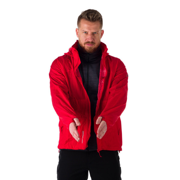 Sbalitelná bunda Northfinder Northkit BU-32682SII 289 Bright Red 25/26