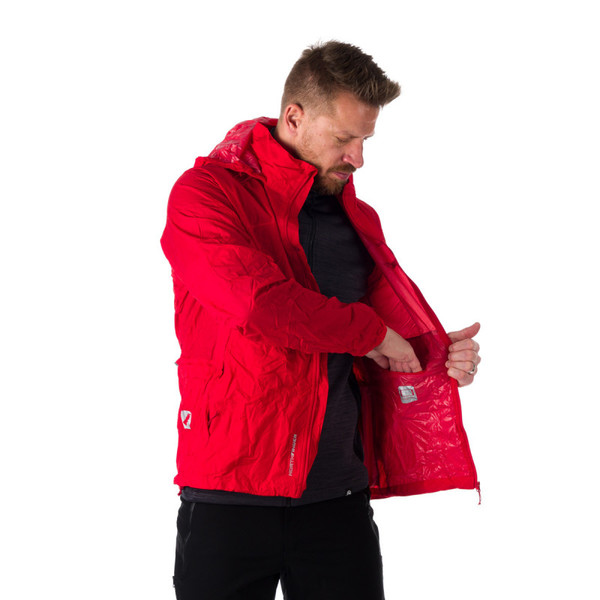 Sbalitelná bunda Northfinder Northkit BU-32682SII 289 Bright Red 25/26