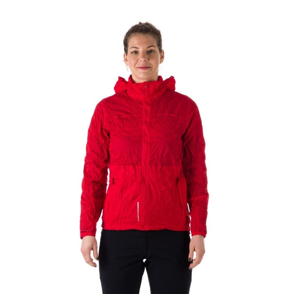 Dámská sbalitelná Bunda Northfinder Northkit BU-4268OR 289 Bright Red 25/26