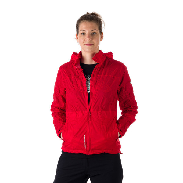 Dámská sbalitelná Bunda Northfinder Northkit BU-4268OR 289 Bright Red 25/26
