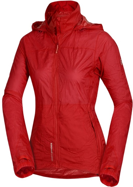 Dámská sbalitelná Bunda Northfinder Northkit BU-4268OR 289 Bright Red 25/26