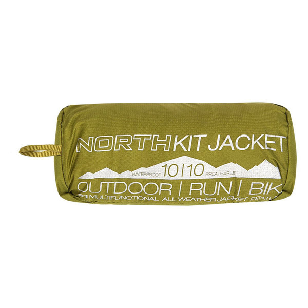 Dámská sbalitelná Bunda Northfinder Northkit BU-4268OR 8250 Macaw Green 25/26