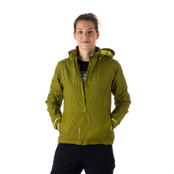 Dámská sbalitelná Bunda Northfinder Northkit BU-4268OR 8250 Macaw Green 25/26