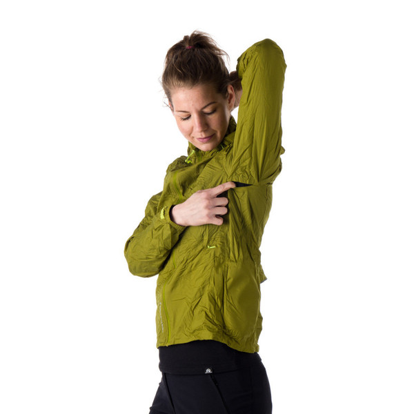 Dámská sbalitelná Bunda Northfinder Northkit BU-4268OR 8250 Macaw Green 25/26