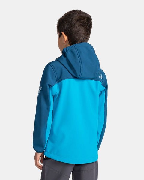 Chlapecká softshellová bunda KILPI RAVIO-J Modrá TJ0103KIBLU