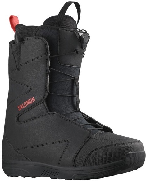 Snowboardové boty Salomon Faction RTL Quicklock Black/Black/Red L41463600 25/26