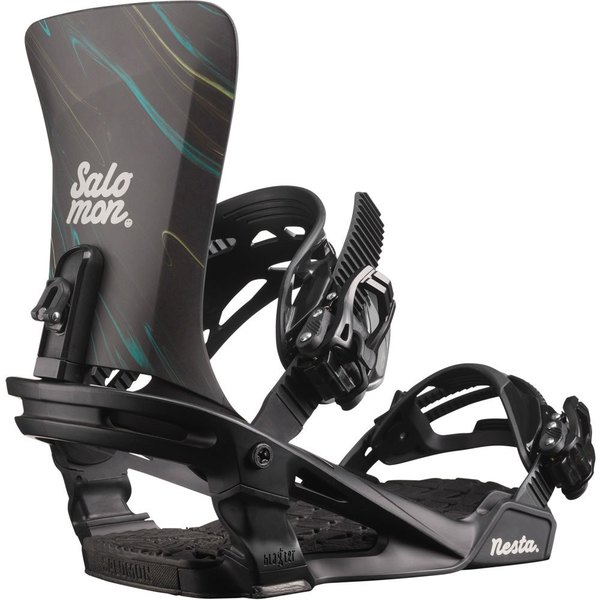 Vázání na snowboard Salomon Nesta Black L41778100