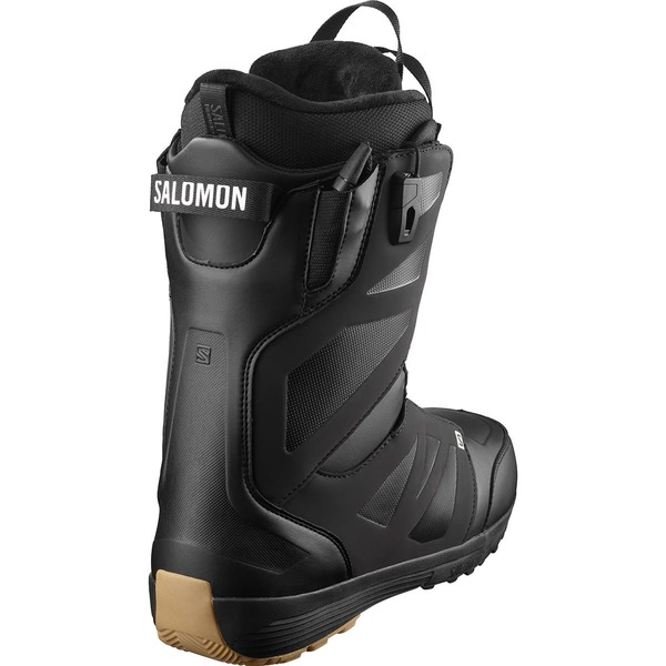 Snowboardové boty Salomon Launch Black/Black/White L41552400 25/26