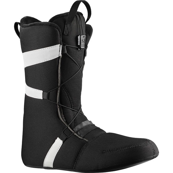Snowboardové boty Salomon Launch Black/Black/White L41552400 25/26