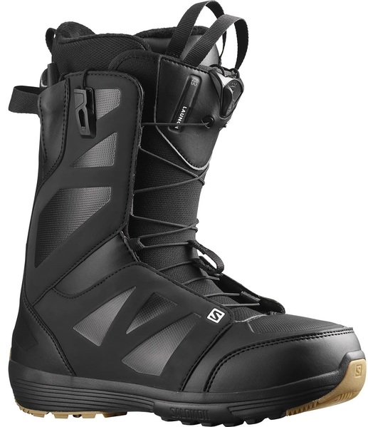 Snowboardové boty Salomon Launch Black/Black/White L41552400 25/26