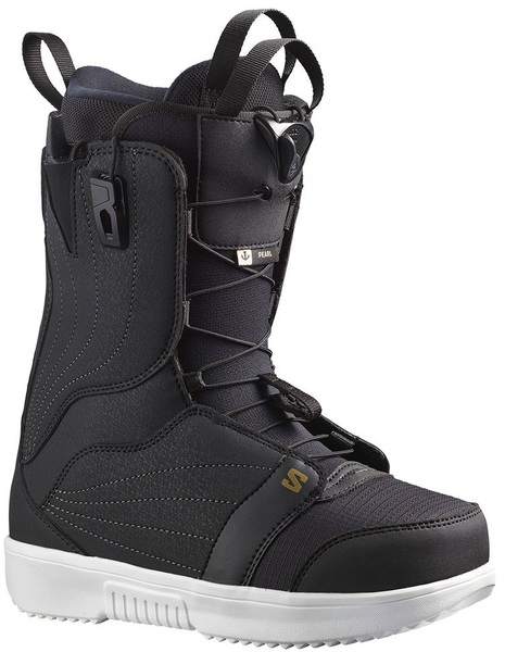 Dámské snowboardové boty Salomon Pearl Black/White/Gold L41703800 25/26