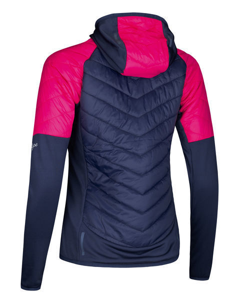 Dámská Hybridní Mikina/Bunda s kapucí Etape Sierra Pro 2.0 Magenta/Modrá 2329623 25/26