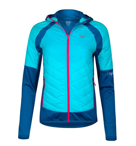 Dámská Hybridní Mikina/Bunda s kapucí Etape Sierra Pro 2.0 Modrá 2329633 25/26