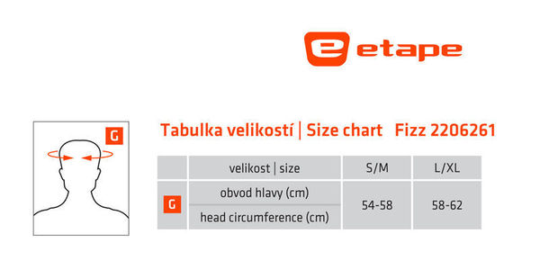 Funkční čepice Etape FIZZ žlutá fluo/černá 2206261 25/26