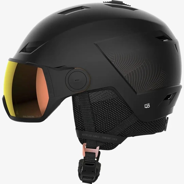 Helma Salomon Icon LT Visor Photo Photochromic Black/Pink Gold Universal L47261100 25/26