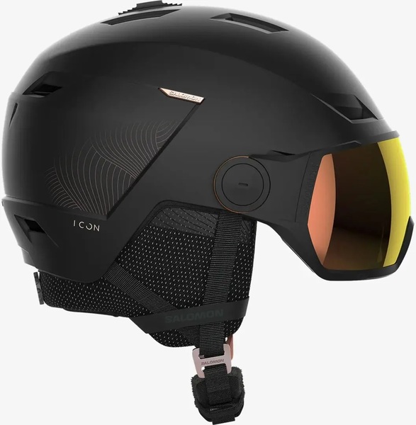 Helma Salomon Icon LT Visor Photo Photochromic Black/Pink Gold Universal L47261100 25/26