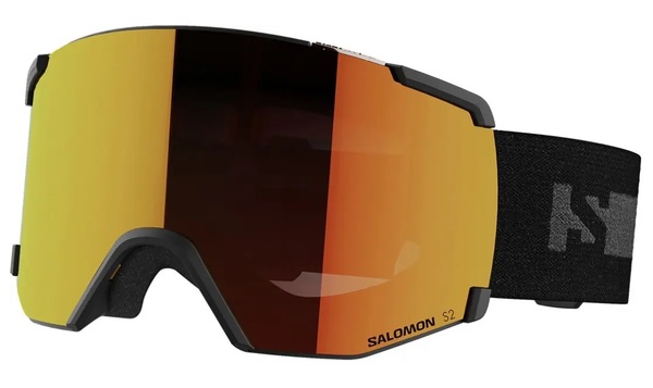 Brýle Salomon S/VIEW Black Brand/Universal Mid Red L47252000 25/26