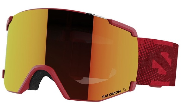 Brýle Salomon S/VIEW Red/Universal Mid Red L47252700 25/26