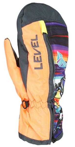 Dětské rukavice Level Dudy Mitt Orange 4183JM.13 25/26