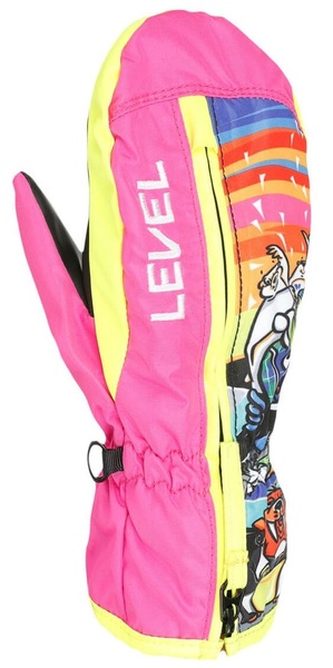 Dětské rukavice Level Dudy Mitt Fucsia 4183JM.30 25/26