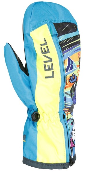 Dětské rukavice Level Dudy Mitt Light Blue 4183JM.06 25/26