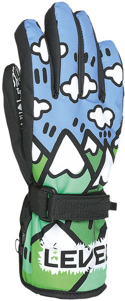 Dětské rukavice Level Junior Ninja Green 4152JG.42 25/26
